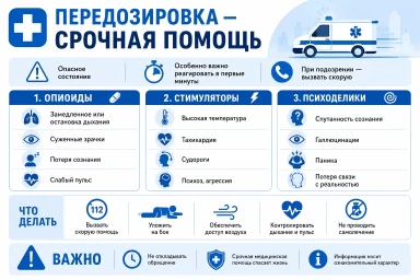 Помощь при передозировке в Серове