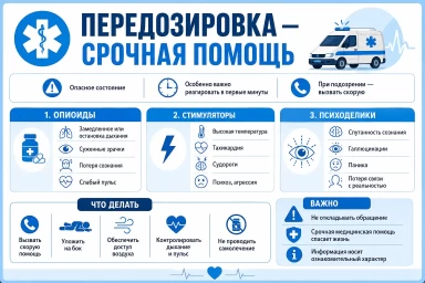 Помощь при передозировке в Серове