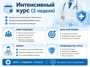 Реабилитация за 21 день в Серове
